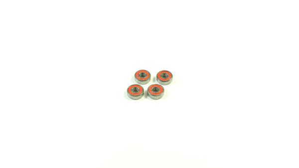 SWORKz Kugellager 5x13x4mm RED Rubber (4)